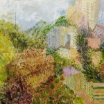 Portrait-of-a-person-as-house-garden-and-wilderness-Acrylic-on-8-pieces-of-A3-paper