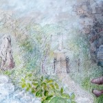 Drawing-of-a-person-as-a-house-in-a-landscape-50x72cm-Gouache-and-watercolour-Copy